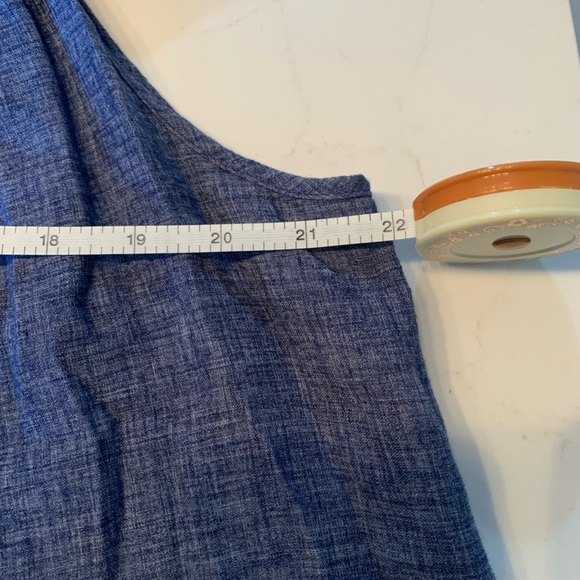 ZARA off-the-shoulder linen dress - Picture 5 of 5